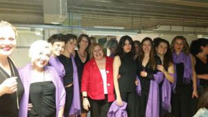 Solidarietà e Donne del vino toscane e Tacco Ovale rugby